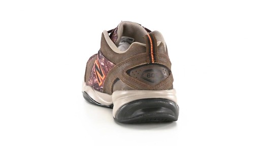 New Balance Men's 608V4 Walking Shoes Camo 360 View - image 7 from the video