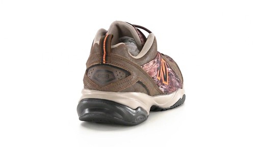 New Balance Men's 608V4 Walking Shoes Camo 360 View - image 8 from the video