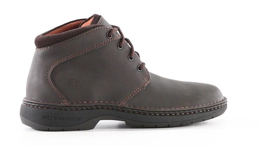 Streetcars Men's Mesa Chukkas Dark Brown 360 View - image 4 from the video