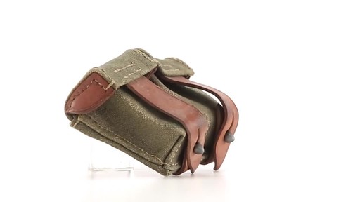 Russian Military Surplus Mosin Nagant Ammo Pouch Used - image 4 from the video