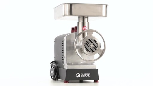 Guide Gear Series #32 1.5hp Electric Commercial-Grade Meat Grinder 360 View - image 2 from the video