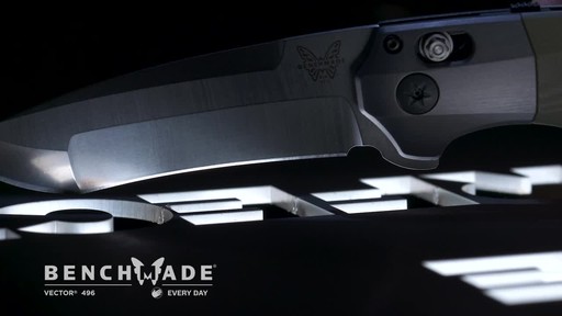Benchmade 496 Vector Axis Assist Folding Knife - image 3 from the video