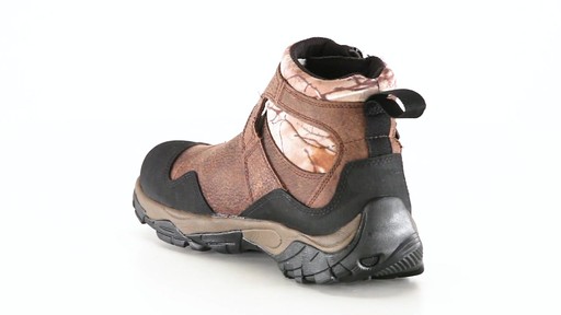 Guide Gear Men's Shadow Ridge Waterproof Zip-Up Hunting Boots 360 View - image 3 from the video