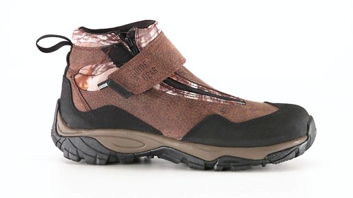 Guide Gear Men's Shadow Ridge Waterproof Zip-Up Hunting Boots 360 View - image 7 from the video