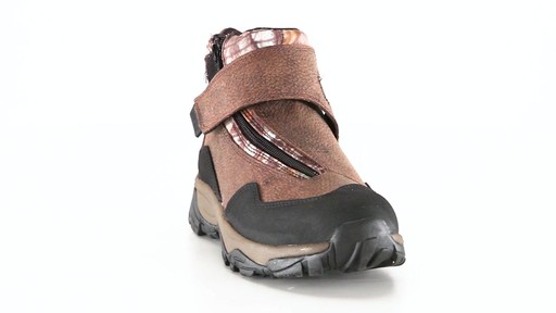 Guide Gear Men's Shadow Ridge Waterproof Zip-Up Hunting Boots 360 View - image 9 from the video