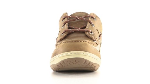 Guide Gear Men's Fisherman's 3 Eye Boat Shoes 360 View - image 2 from the video