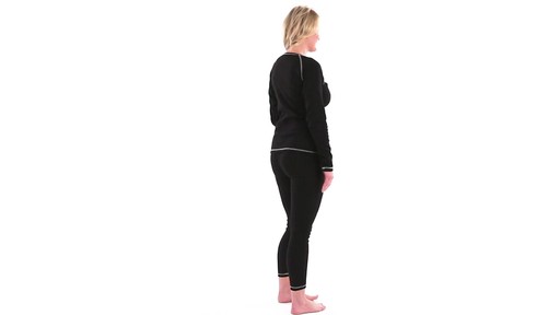 Guide Gear Women's Midweight Base Layer Bottoms 360 View - image 3 from the video