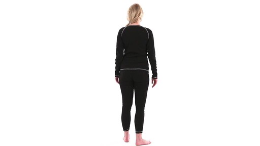 Guide Gear Women's Midweight Base Layer Bottoms 360 View - image 4 from the video