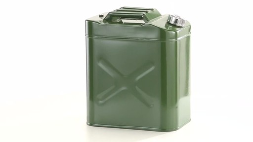 U.S. Military Style Steel Jerry Can 30 Liter Reproduction 360 View - image 2 from the video