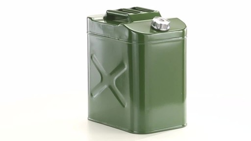 U.S. Military Style Steel Jerry Can 30 Liter Reproduction 360 View - image 3 from the video