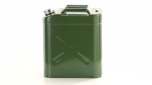 U.S. Military Style Steel Jerry Can 30 Liter Reproduction 360 View - image 7 from the video