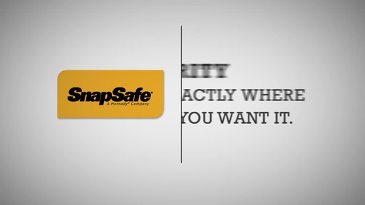 SnapSafe In Wall Safe - image 10 from the video