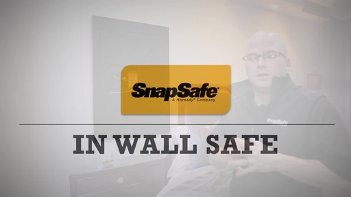 SnapSafe In Wall Safe - image 2 from the video