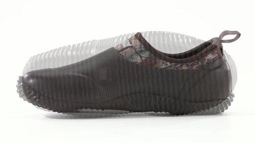 Guide Gear Women's Low Camo Rubber Shoes Realtree Xtra 360 View - image 7 from the video