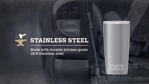 YETI Colored Rambler Tumbler with MagSlider Lid 20 oz. - image 3 from the video