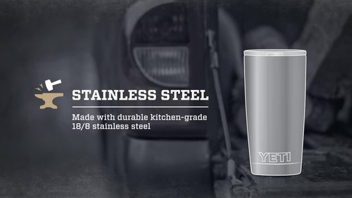 YETI Colored Rambler Tumbler with MagSlider Lid 20 oz. - image 4 from the video