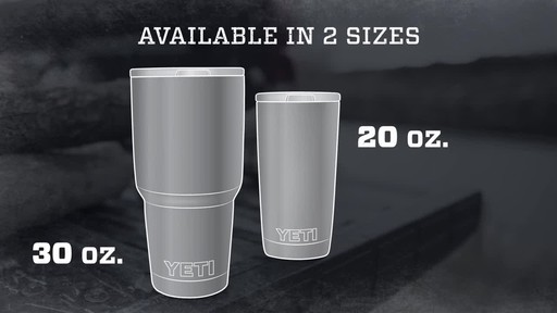 YETI Colored Rambler Tumbler with MagSlider Lid 20 oz. - image 8 from the video