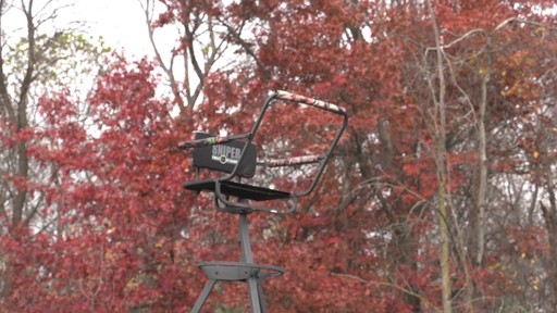 Sniper Sentinel 12' Tripod Deer Stand - image 10 from the video
