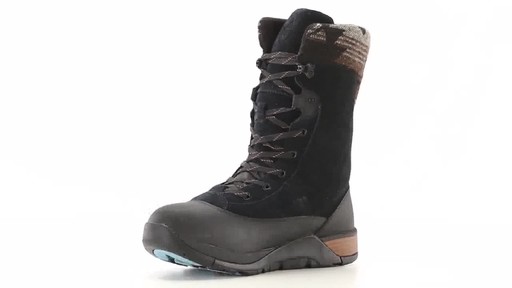 Muck Women's Glacier Trek Arctic Apres II Lace-up Waterproof Suede Boots - image 1 from the video