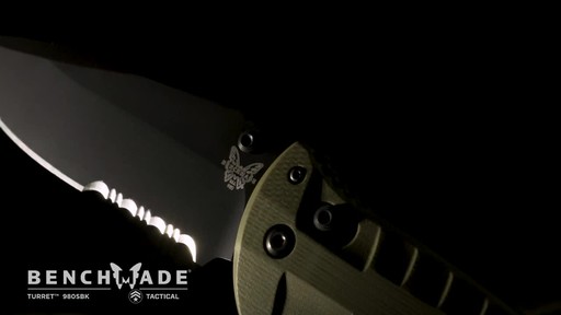 Benchmade 980 SBK Turret Folding Knife - image 4 from the video