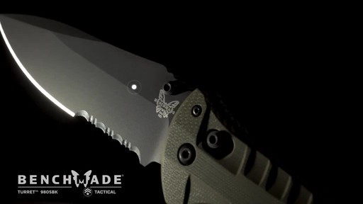 Benchmade 980 SBK Turret Folding Knife - image 8 from the video