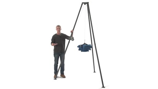 Guide Gear Portable Tripod Game Hanger - image 1 from the video