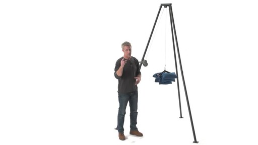Guide Gear Portable Tripod Game Hanger - image 10 from the video