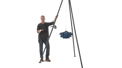 Guide Gear Portable Tripod Game Hanger - image 4 from the video
