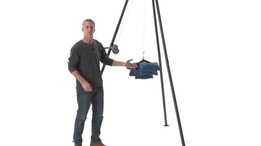 Guide Gear Portable Tripod Game Hanger - image 6 from the video
