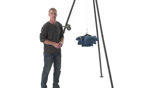 Guide Gear Portable Tripod Game Hanger - image 7 from the video