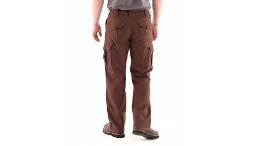 Guide Gear Men's Flannel Lined Cargo Pants 360 View - image 7 from the video