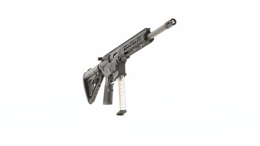 Diamondback DB9RB Pistol Carbine Semi-Automatic 9mm Uses Glock 17 Magazines 31 1 Rounds 360 View - image 3 from the video
