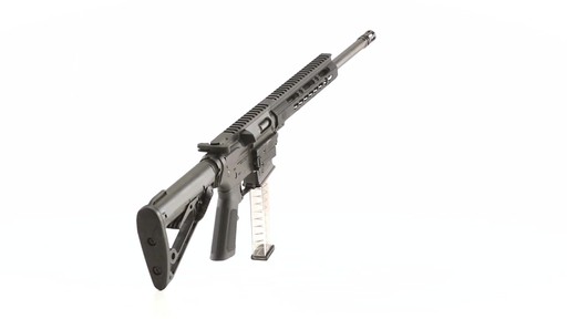 Diamondback DB9RB Pistol Carbine Semi-Automatic 9mm Uses Glock 17 Magazines 31 1 Rounds 360 View - image 7 from the video