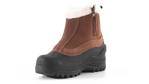 Guide Gear Women's Insulated Side-Zip Winter Boots 400 Grams 360 View - image 4 from the video