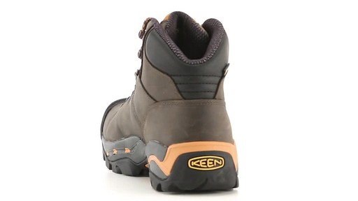 KEEN Utility Men's Cleveland Waterproof Work Boots 360 View - image 7 from the video