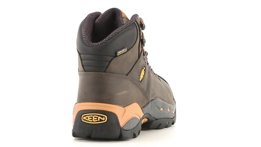 KEEN Utility Men's Cleveland Waterproof Work Boots 360 View - image 8 from the video