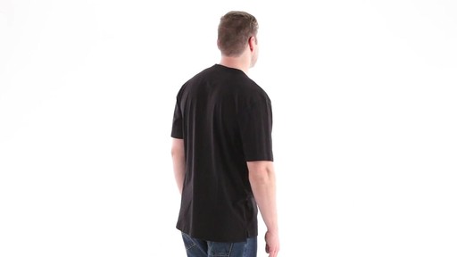 Guide Gear Men's Stain Kicker Henley Pocket T Shirt With Teflon 360 View - image 4 from the video