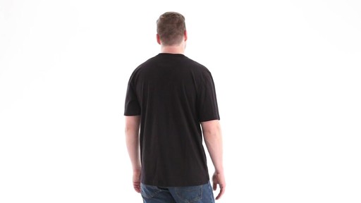 Guide Gear Men's Stain Kicker Henley Pocket T Shirt With Teflon 360 View - image 5 from the video