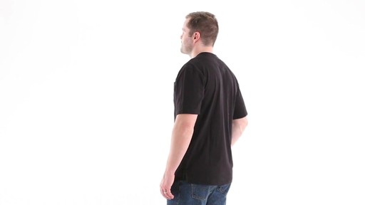 Guide Gear Men's Stain Kicker Henley Pocket T Shirt With Teflon 360 View - image 7 from the video