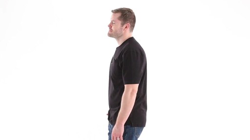 Guide Gear Men's Stain Kicker Henley Pocket T Shirt With Teflon 360 View - image 8 from the video