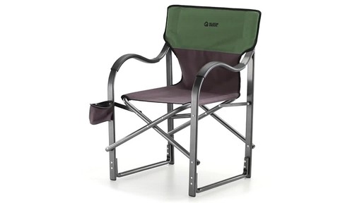Guide Gear Oversized Aluminum Camp Chair Green 360 View - image 1 from the video