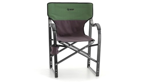 Guide Gear Oversized Aluminum Camp Chair Green 360 View - image 2 from the video