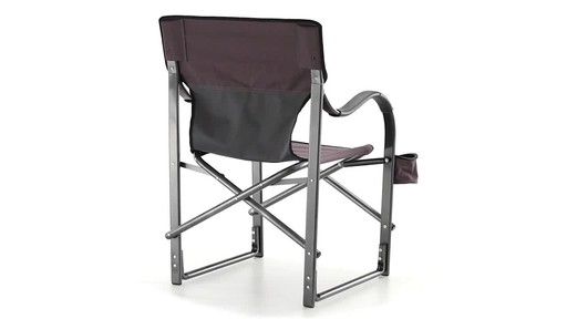 Guide Gear Oversized Aluminum Camp Chair Green 360 View - image 5 from the video
