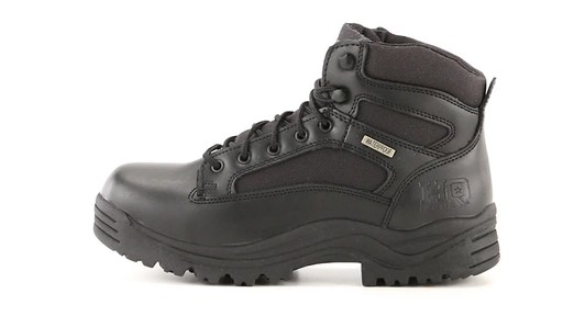 HQ ISSUE Men's Waterproof Tactical Boots 360 View - image 5 from the video
