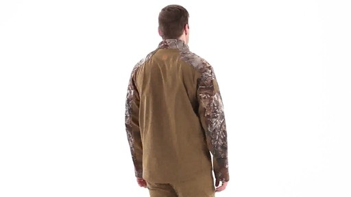 5.11 Tactical Men's Realtree Colorblock Sierra Softshell Jacket 360 View - image 3 from the video