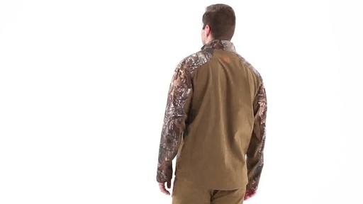 5.11 Tactical Men's Realtree Colorblock Sierra Softshell Jacket 360 View - image 4 from the video