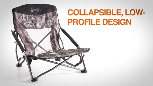 Guide Gear Deluxe Gobbler Chair 300 lb. Capacity - image 2 from the video
