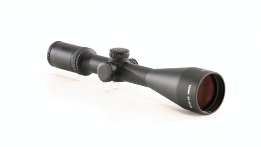 Trijicon AccuPower 2.5-10x56mm Rifle Scope Green MOA Crosshair 30mm Tube 360 View - image 3 from the video