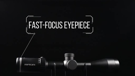 Riton X1 Primal 4-16x44mm Rifle Scope RUT Reticle - image 6 from the video