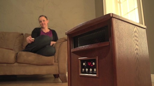 Lifesmart 1500W Infrared Heater with Remote - image 6 from the video